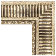 Зеркало Evoform Exclusive-G 122х97 BY 4368 с гравировкой в багетной раме - Серебряный акведук 93 мм-2