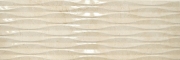 Керамическая плитка Cifre Crema Marfil Relieve Sigma Brillo Rect. настенная 30x90см