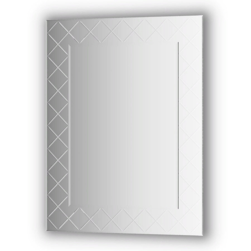 зеркало с гравировкой evoform florentina 90x90 см by 5005 Зеркало Evoform Florentina 90х70 без подсветки