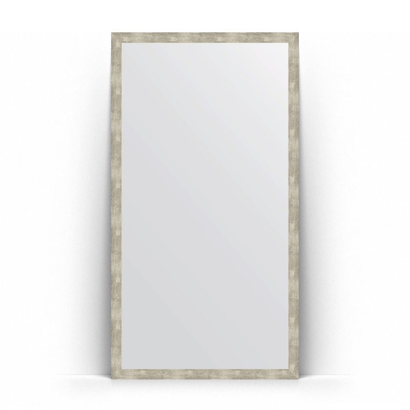 Зеркало Evoform Definite Floor 196х106 Алюминий зеркало evoform definite 144х54 by 3108 в багетной раме алюминий 61 мм