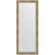 Зеркало Evoform Exclusive Floor 202х82 BY 6121 с фацетом в багетной раме - Серебряный акведук 93 мм