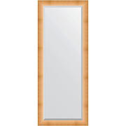 Зеркало Evoform Exclusive Floor 201х81 BY 6116 с фацетом в багетной раме - Травленое золото 87 мм