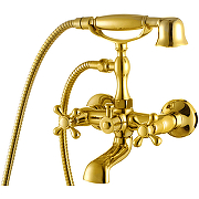 Смеситель для ванны Kaiser Carlson Style 44222-3/44223-3 GOLD Золото