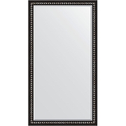 Зеркало Evoform Exclusive Floor 199х100 BY 6148 с фацетом в багетной раме - Черный ардеко 81 мм