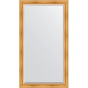Зеркало Evoform Exclusive Floor 204х114 BY 6167 с фацетом в багетной раме - Травленое золото 99 мм