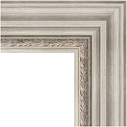 Зеркало Evoform Exclusive-G Floor 201х111 BY 6358 с гравировкой в багетной раме - Римское серебро 88 мм-1