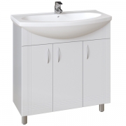 Комплект мебели для ванной Sanstar Вольга 80 20.1-1.4.1.+1WH501524+23.1-2.4.1. Белый-1