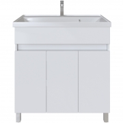 Комплект мебели для ванной Sanstar Квадро 80 126.1-1.4.1.+8000UF+128.1-2.4.1. Белый-1