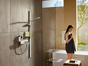 Смеситель для душа Hansgrohe ShowerTablet 13102400 с термостатом Белый Хром-2