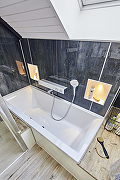 Смеситель для ванны Hansgrohe ShowerTablet 13109400 с термостатом Белый Хром-1