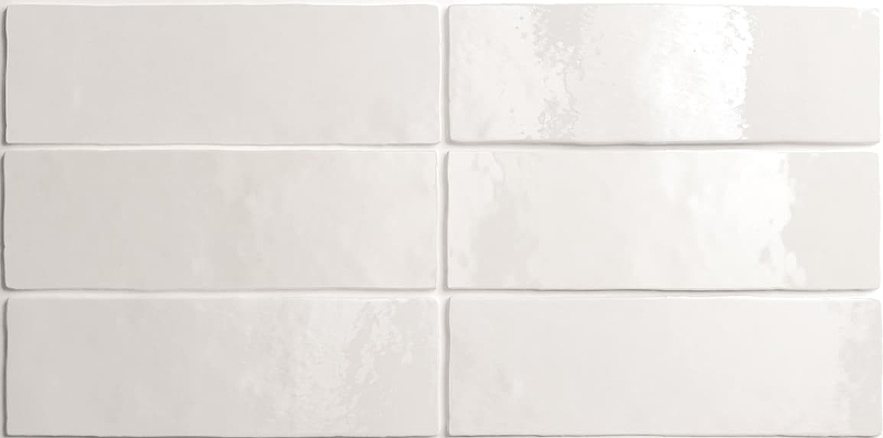 Керамическая плитка Equipe Artisan White настенная 6,5х20 см керамическая плитка equipe metro white 12738 настенная 7 5х15 см