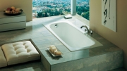 Чугунная ванна Roca Continental 120x70 211506001 без антискользящего покрытия-1