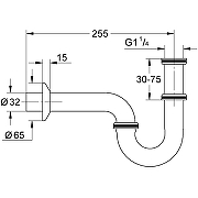 Сифон для раковины Grohe 28947000 Хром-5