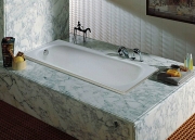 Чугунная ванна Roca Continental 100x70 211507001 без антискользящего покрытия-6