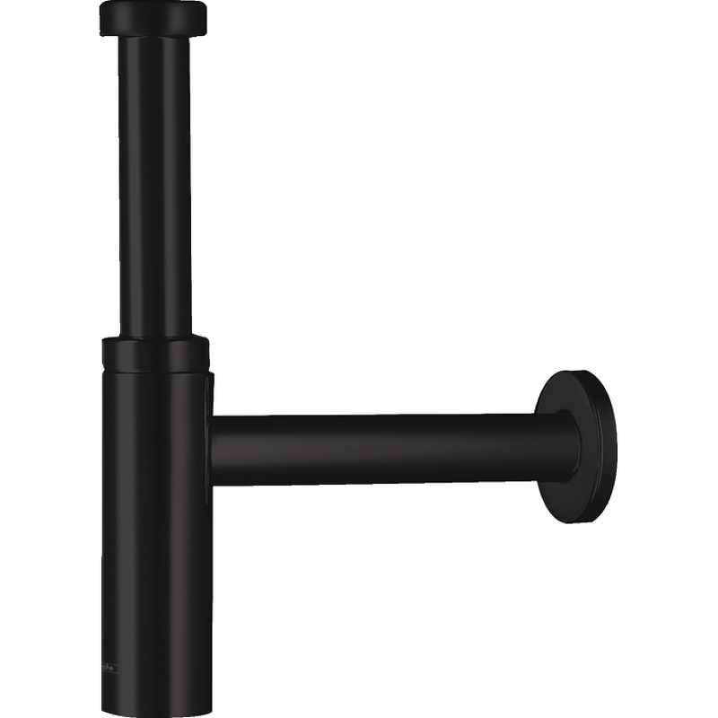 Сифон для раковины Hansgrohe Flowstar S 52105670 Черный матовый сифон черный для раковины gid g 74bl