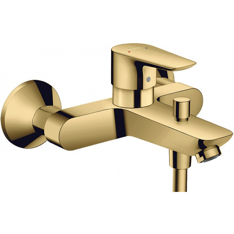 Смеситель для ванны Hansgrohe Talis E 71740990 Полированное золото смеситель для раковины hansgrohe talis e 71712990 полированное золото