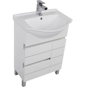 Комплект мебели для ванной Aquanet Доминика 60 172403 подвесной Белый-6