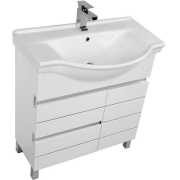 Комплект мебели для ванной Aquanet Доминика 80 171328 Белый-2