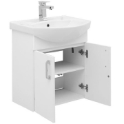 Комплект мебели для ванной Aquanet Ирис 60 198813 подвесной Белый-5