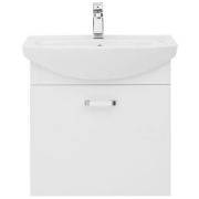 Комплект мебели для ванной Aquanet Ирис 65 198814 подвесной Белый-3