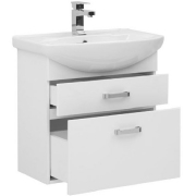 Комплект мебели для ванной Aquanet Ирис 65 198815 подвесной Белый-5