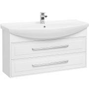 Комплект мебели для ванной Aquanet Остин 120 209994 подвесной Белый глянец-1