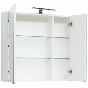 Комплект мебели для ванной Aquanet Остин 85 252219 подвесной Белый глянец-6