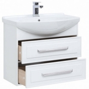 Комплект мебели для ванной Aquanet Остин 75 213134 подвесной Белый глянец-5