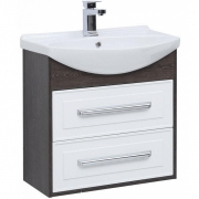 Комплект мебели для ванной Aquanet Остин 65 213131 подвесной Белый глянец Дуб кантербери-1