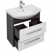 Комплект мебели для ванной Aquanet Остин 65 213131 подвесной Белый глянец Дуб кантербери-5