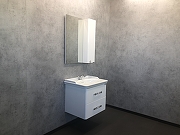 Зеркальный шкаф Comforty Неаполь 65 00004148728 Белый глянец-2