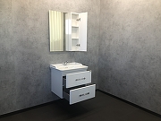 Зеркальный шкаф Comforty Неаполь 65 00004148728 Белый глянец-3
