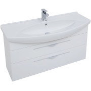 Комплект мебели для ванной Aquanet Ирвин 120 210256 подвесной Белый глянец-1