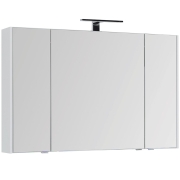 Комплект мебели для ванной Aquanet Ирвин 120 210256 подвесной Белый глянец-2