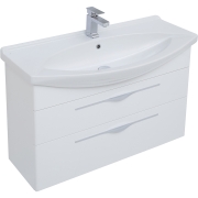Комплект мебели для ванной Aquanet Ирвин 105 249626 подвесной Белый глянец-1