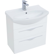Комплект мебели для ванной Aquanet Ирвин 65 210252 подвесной Белый глянец-1