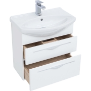 Комплект мебели для ванной Aquanet Ирвин 65 210252 подвесной Белый глянец-8