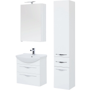 Комплект мебели для ванной Aquanet Ирвин 65 210252 подвесной Белый глянец-6