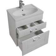 Комплект мебели для ванной Aquanet Рондо 60 195704 подвесной Белый-4