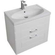 Комплект мебели для ванной Aquanet Рондо 70 195707 подвесной Белый-4