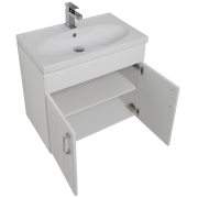 Комплект мебели для ванной Aquanet Рондо 70 195708 подвесной Белый-4