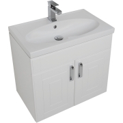 Комплект мебели для ванной Aquanet Рондо 70 195702 подвесной Белый-4