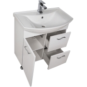 Комплект мебели для ванной Aquanet Моника 75 187566 Белый-4