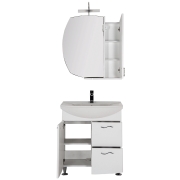 Комплект мебели для ванной Aquanet Моника 75 187566 Белый-5