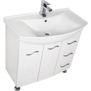 Комплект мебели для ванной Aquanet Моника 85 187567 Белый-1