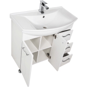 Комплект мебели для ванной Aquanet Моника 85 187567 Белый-4