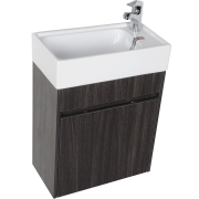 Комплект мебели для ванной Aquanet Лидс 50 183170 подвесной Эвкалипт мистери-4