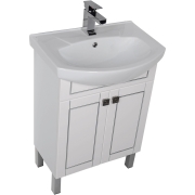 Комплект мебели для ванной Aquanet Честер 60 183143 Белый Серебро-1
