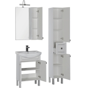 Комплект мебели для ванной Aquanet Честер 60 183143 Белый Серебро-7