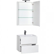 Комплект мебели для ванной Aquanet Алвита 60 184619 подвесной Белый-6